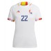 Belgien Charles De Ketelaere #22 Auswärtstrikot Frauen WM 2022 Kurzarm